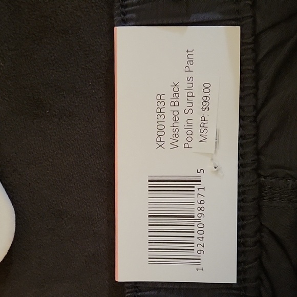 NWT Poplin Surplus Pant - Picture 7 of 9